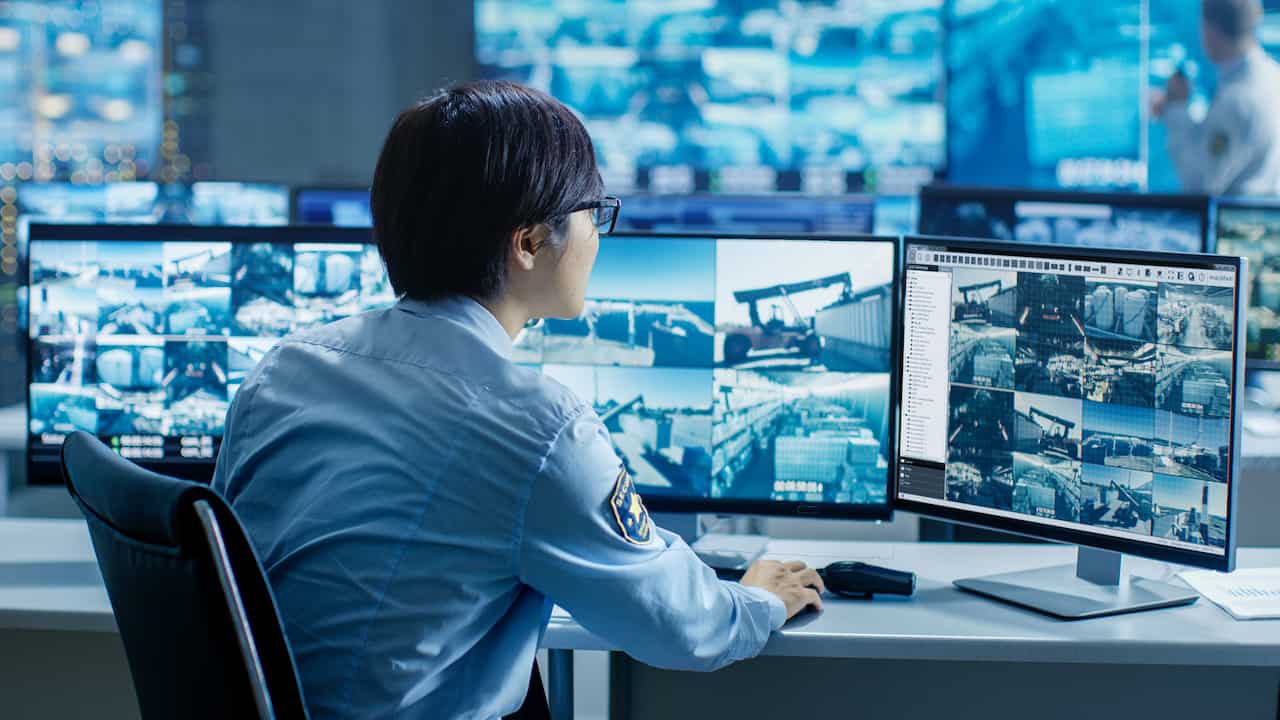 How does industrial security work and what type of industry does it serve?